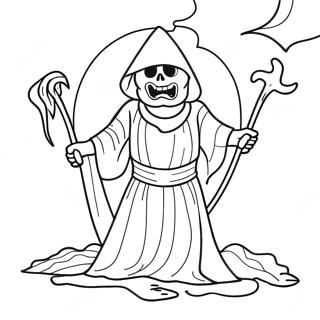 Cursed Coloring Page 40467-33552