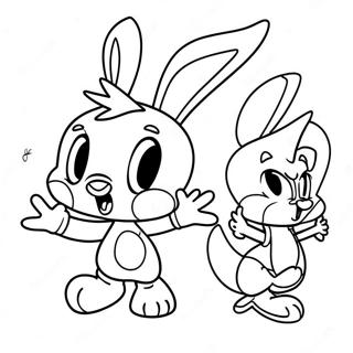 Tiny Toons Coloring Page 40477-33542