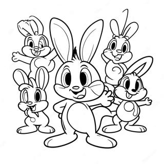 Tiny Toons Coloring Page 40477-33543