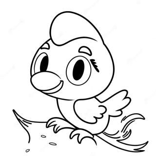 Tweety Bird Coloring Page 4050-3267