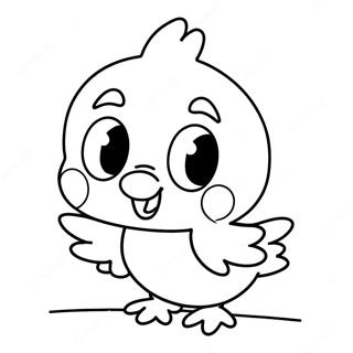 Tweety Bird Coloring Page 4050-3268