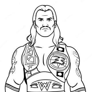 Wwe Coloring Page 40527-33591