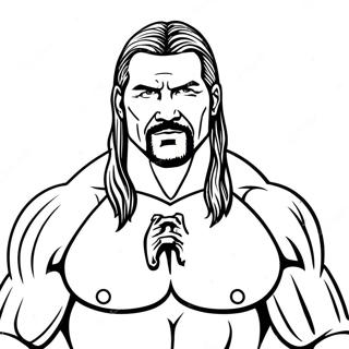 Wwe Coloring Page 40527-33592