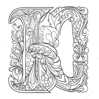 Colorful Russian Letters Coloring Page 40538-33602