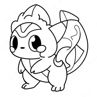 Fusion Pokemon Coloring Page 40547-33610