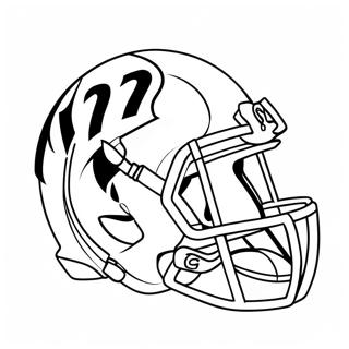 Cincinnati Bengals Logo Coloring Page 40587-33646