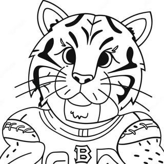 Cincinnati Bengals Mascot Coloring Page 40588-33653