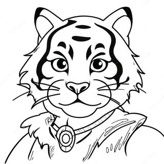 Cincinnati Bengals Mascot Coloring Page 40588-33654