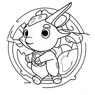 Genshin Impact Logo Coloring Page 4060-3274