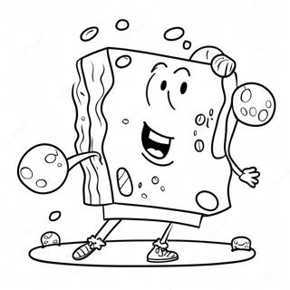 High Spongebob Coloring Pages