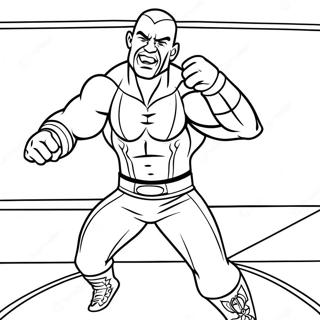 Hilarious Wwe Coloring Page 40657-33692