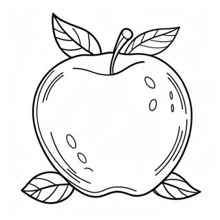 A Is For Apple Coloring Page 40678-33710