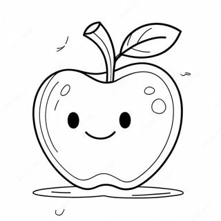 A Is For Apple Coloring Page 40678-33711