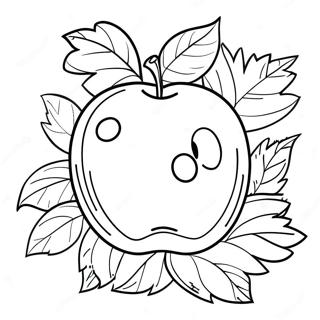 A Is For Apple Coloring Page 40678-33712