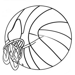 Basketball Coloring Page 40708-33718