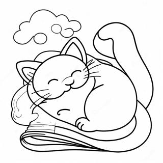 Catnap Coloring Pages