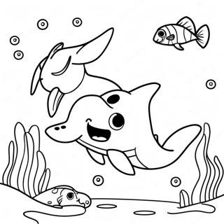 Zig And Sharko Underwater Adventure Coloring Page 40719-33745