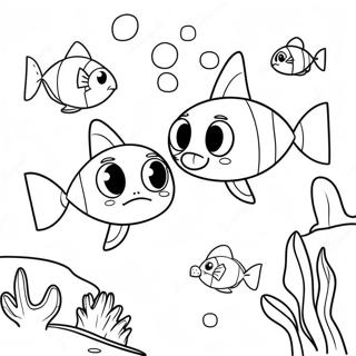 Zig And Sharko Underwater Adventure Coloring Page 40719-33748