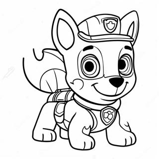 Paw Patrol Tracker Coloring Page 40748-33756