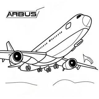 Airbus Coloring Page 40768-33766