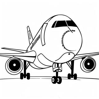 Airbus Coloring Page 40768-33767