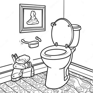 Toilet Coloring Page 40778-33774