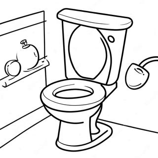 Toilet Coloring Page 40778-33775