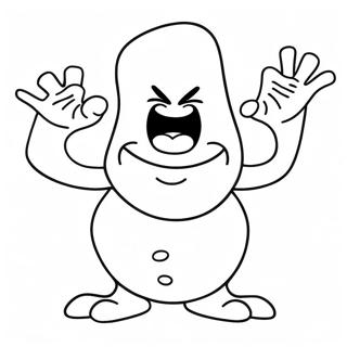 Grimace Shake Coloring Page 40838-33819