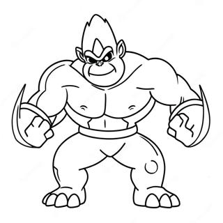 Machamp Coloring Page 40868-33838