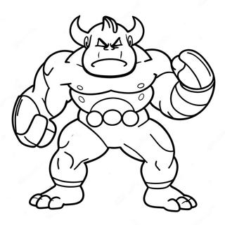 Machamp Coloring Page 40868-33839