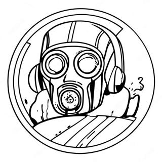 Borderlands Logo Coloring Page 40878-33854