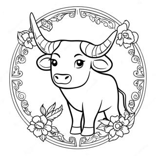 Taurus Coloring Pages