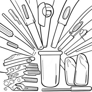 Home Depot Tools Coloring Page 40909-33891