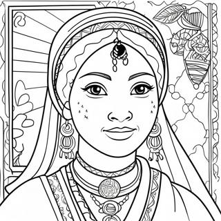 Raya Coloring Page 4090-3298