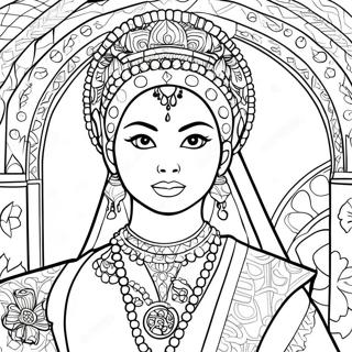 Raya Coloring Page 4090-3299