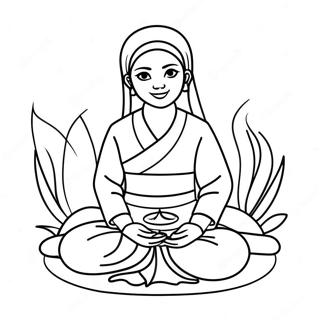 Raya Coloring Page 4090-3300