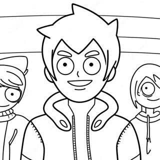 Eddsworld Coloring Page 40918-33906