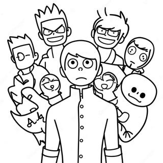 Eddsworld Coloring Page 40918-33908