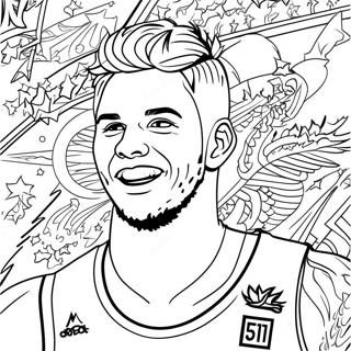 Luka Doncic Coloring Page 40968-34029