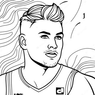 Luka Doncic Coloring Page 40968-34031