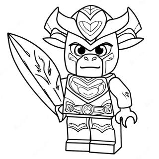 Lego Chima Coloring Page 40978-34034