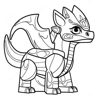 Lego Chima Coloring Page 40978-34035