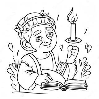 Spanish Bible Coloring Page 40988-33931