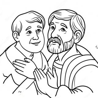 Spanish Bible Coloring Page 40988-34050