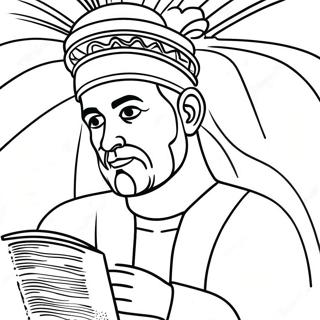 Spanish Bible Coloring Page 40988-34052