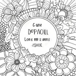 Colorful Spanish Bible Verse Coloring Page 40989-33946