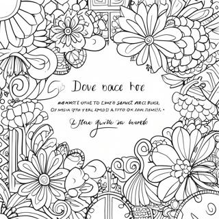 Colorful Spanish Bible Verse Coloring Page 40989-34046