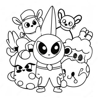 80s Cartoon Coloring Pages