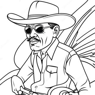 Old School Chicano Coloring Pages