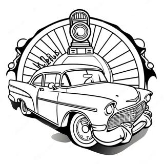 Old School Chicano Coloring Page 41008-33962